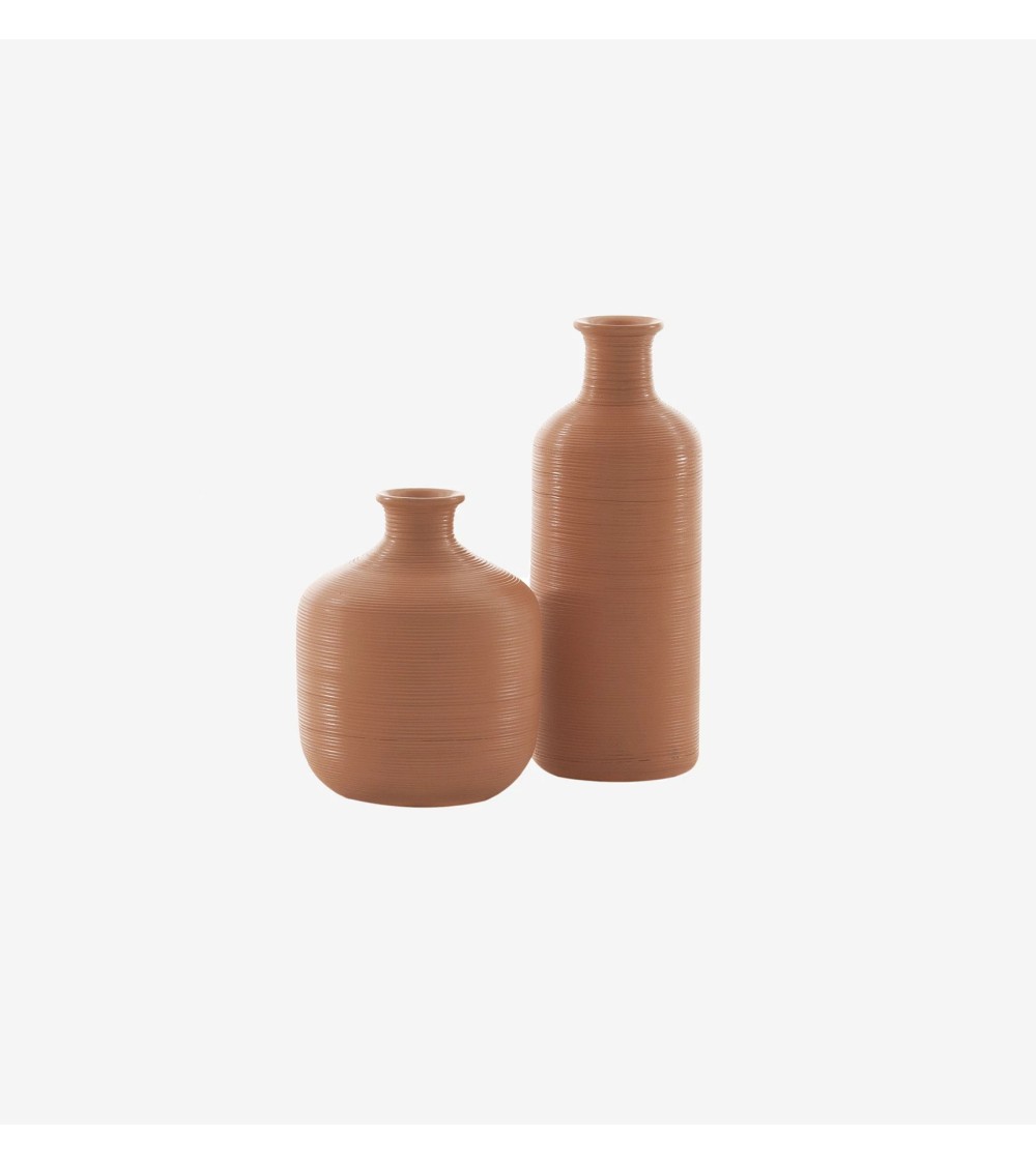 Vase “Stripe” – TONIN CASA | Ribbed ceramic design vase | BHOME by Arredi Barbàra