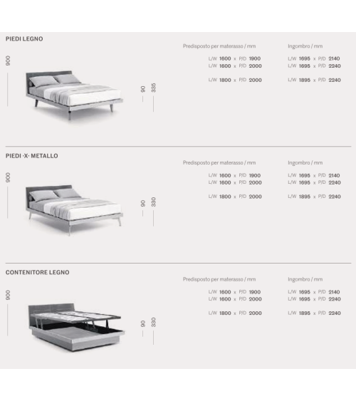 Cama Febo 2.0 – SANGIACOMO | Bhome by Arredi Barbàra