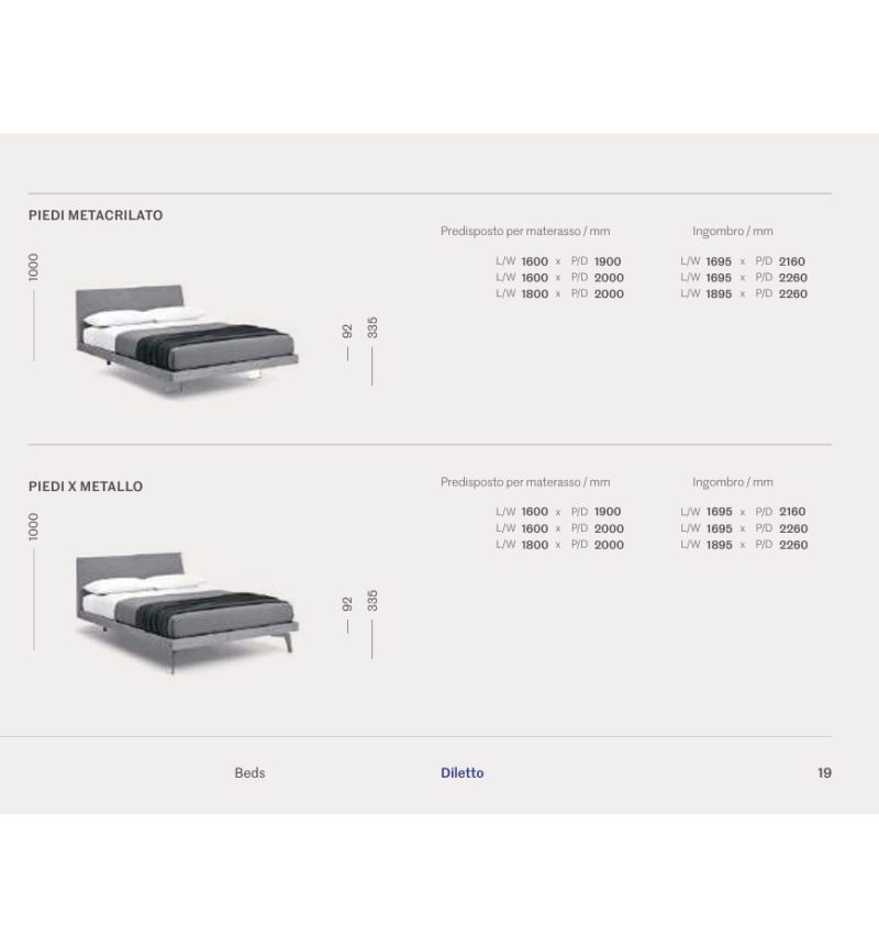 Febo 3.0 Gepolstertes Bett – SANGIACOMO | Bhome by Arredi Barbàra