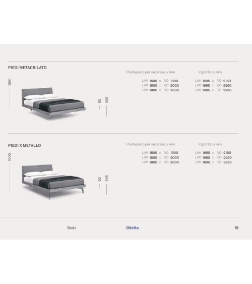 Cama Febo 3.0 – SANGIACOMO | Bhome by Arredi Barbàra