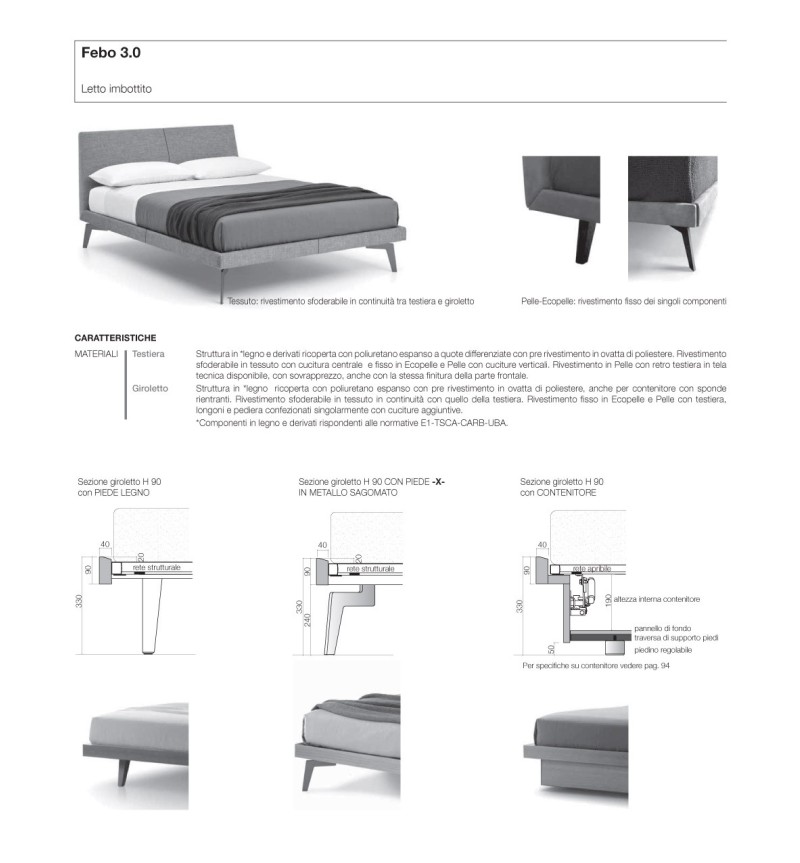 Lit Febo 3.0 – SANGIACOMO | Bhome by Arredi Barbàra