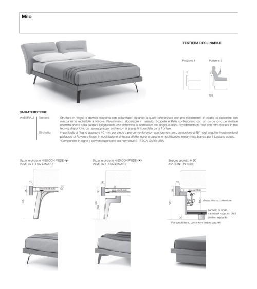 Lit Milo – SANGIACOMO | BHOME by Arredi Barbàra