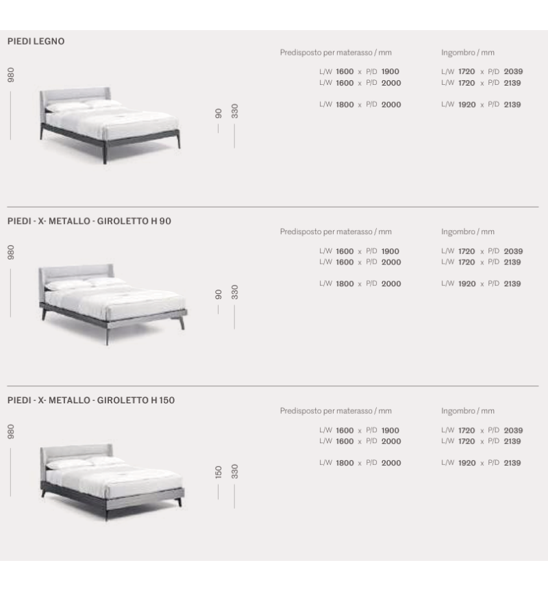 Nest Bett – SANGIACOMO | BHOME by Arredi Barbàra