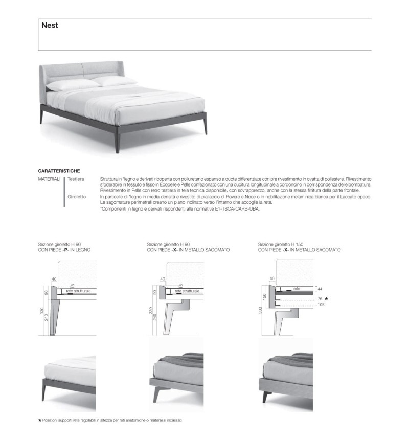 Nest Bed – SANGIACOMO | BHOME by Arredi Barbàra