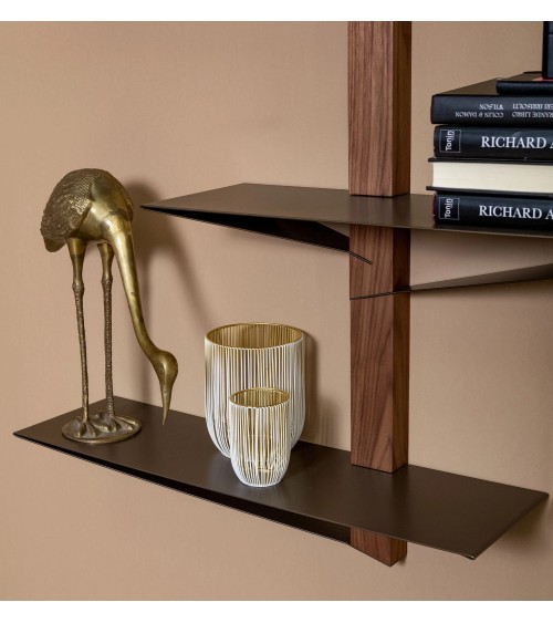 Albatros bookcase Tonin Casa – Plurimo Design | BHOME by Arredi Barbàra