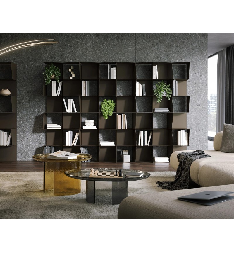 Bücherregal Checker Tonin Casa | Elegantes Italienisches Design