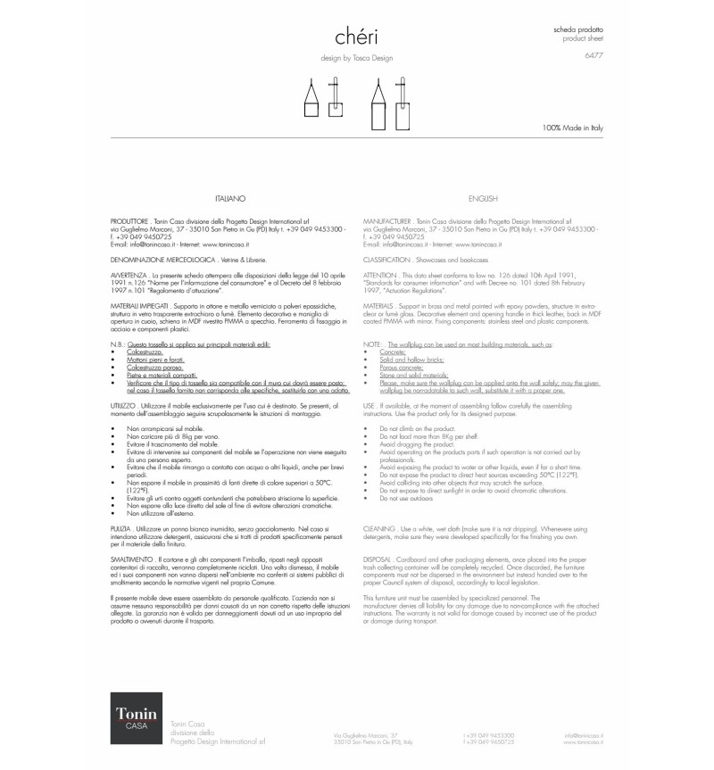 Librería Chèri Tonin Casa – Vitrina de diseño | BHOME by Arredi Barbàra