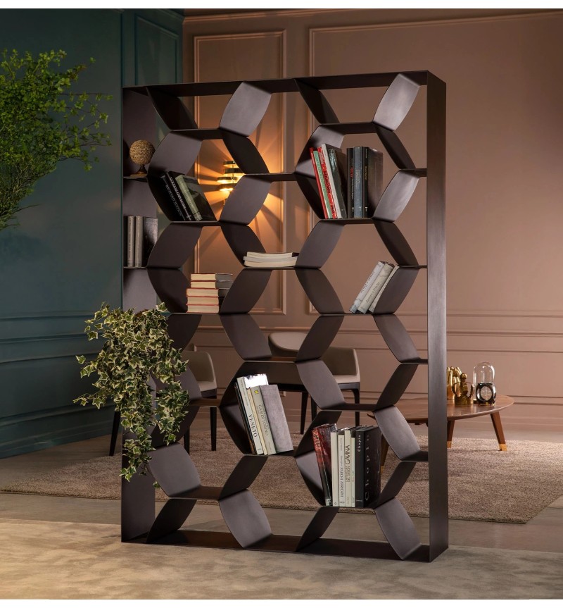 Honeybook bookcase Tonin Casa – Steel Design | BHOME by Arredi Barbàra