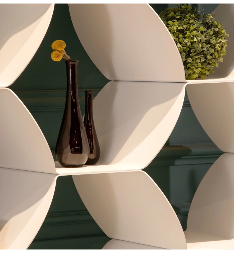 Bibliothèque Honeybook Tonin Casa – Design en acier | BHOME by Arredi Barbàra