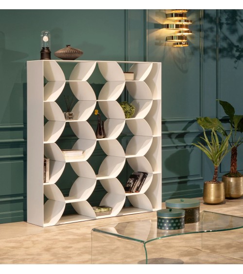 Bibliothèque Honeybook Tonin Casa – Design en acier | BHOME by Arredi Barbàra