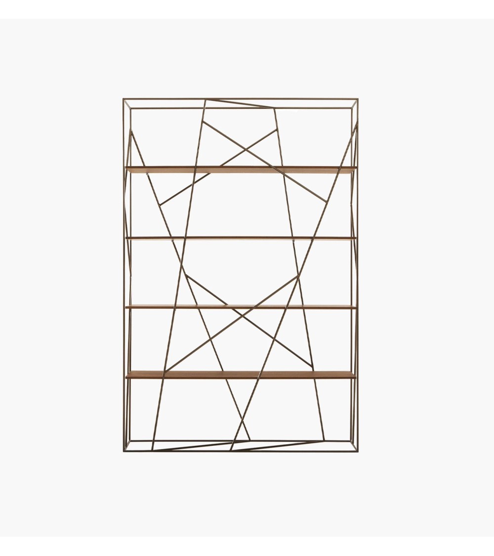 Naviglio bookcase Tonin Casa – Geometric Design | BHOME by Arredi Barbàra