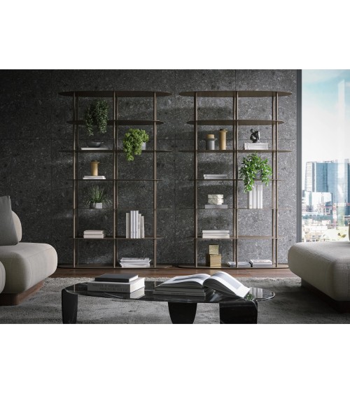 Freestanding Bookcase “Oasi” – Tonin Casa | BHOME by Arredi Barbàra
