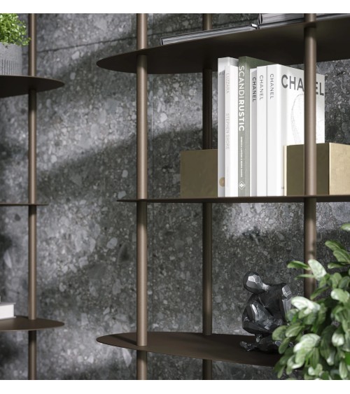 Freestanding Bookcase “Oasi” – Tonin Casa | BHOME by Arredi Barbàra