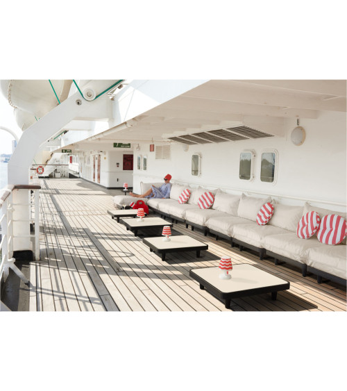 Poltrona lounge modulare da esterno "Paletti Seat" | BHOME by Arredi Barbàra