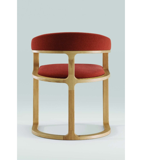 Kobe Solid Wood and Leather Chair | WEWOOD