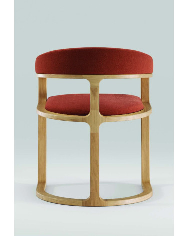 Kobe Solid Wood and Leather Chair | WEWOOD