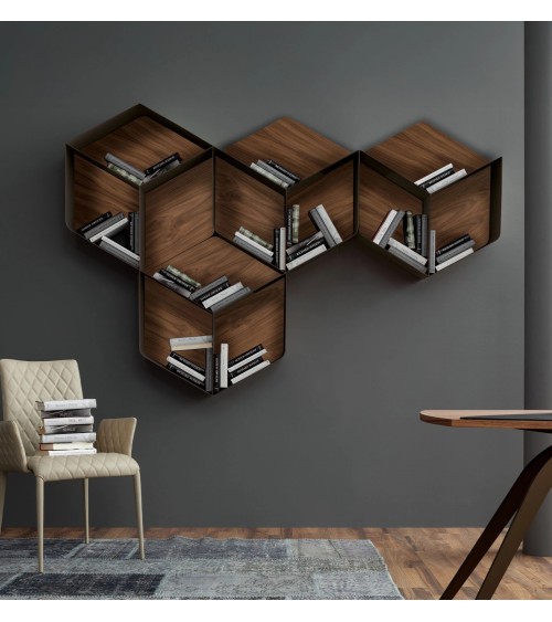 Libreria Pangea Tonin Casa – Sistema Modulare | BHOME by Arredi Barbàra