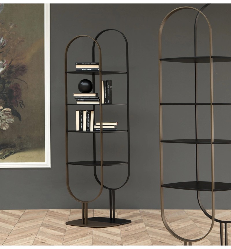 Sand bookcase Tonin Casa – Sculptural Design | BHOME by Arredi Barbàra