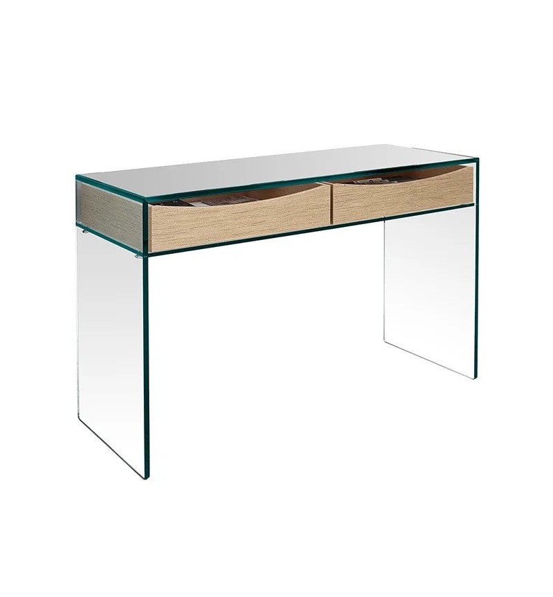Gulliver 2 glass console Tonelli | BHOME by Arredi Barbàra