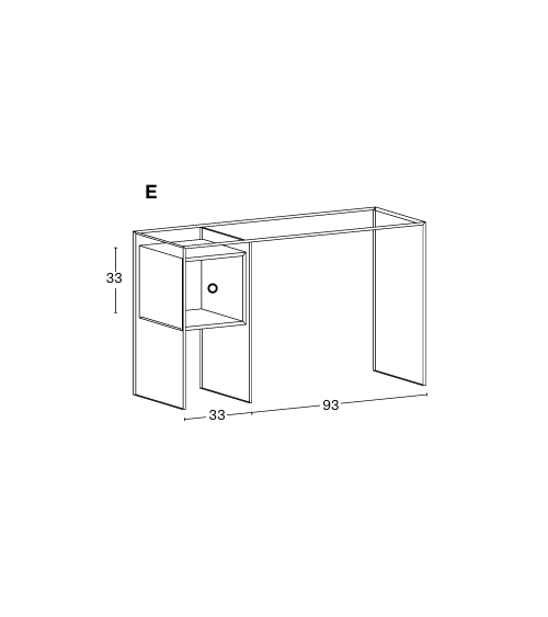 Console design Marcell Tonelli | BHOME by Arredi Barbàra