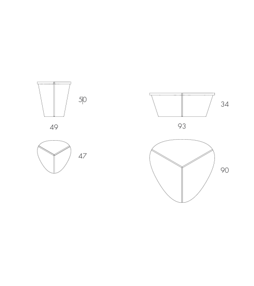 Mesa de centro Aida – Tonin Casa | Bhome by Arredi Barbàra
