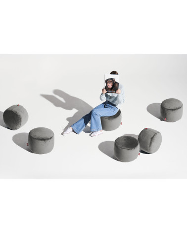 Pouf "Point Velvet" | BHOME by Arredi Barbàra