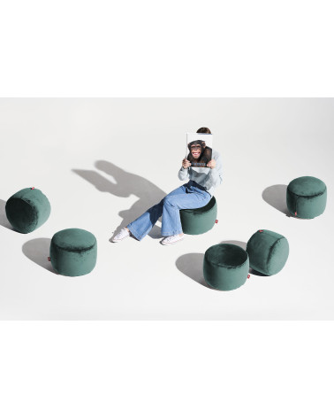 Pouf "Point Velvet" | BHOME by Arredi Barbàra