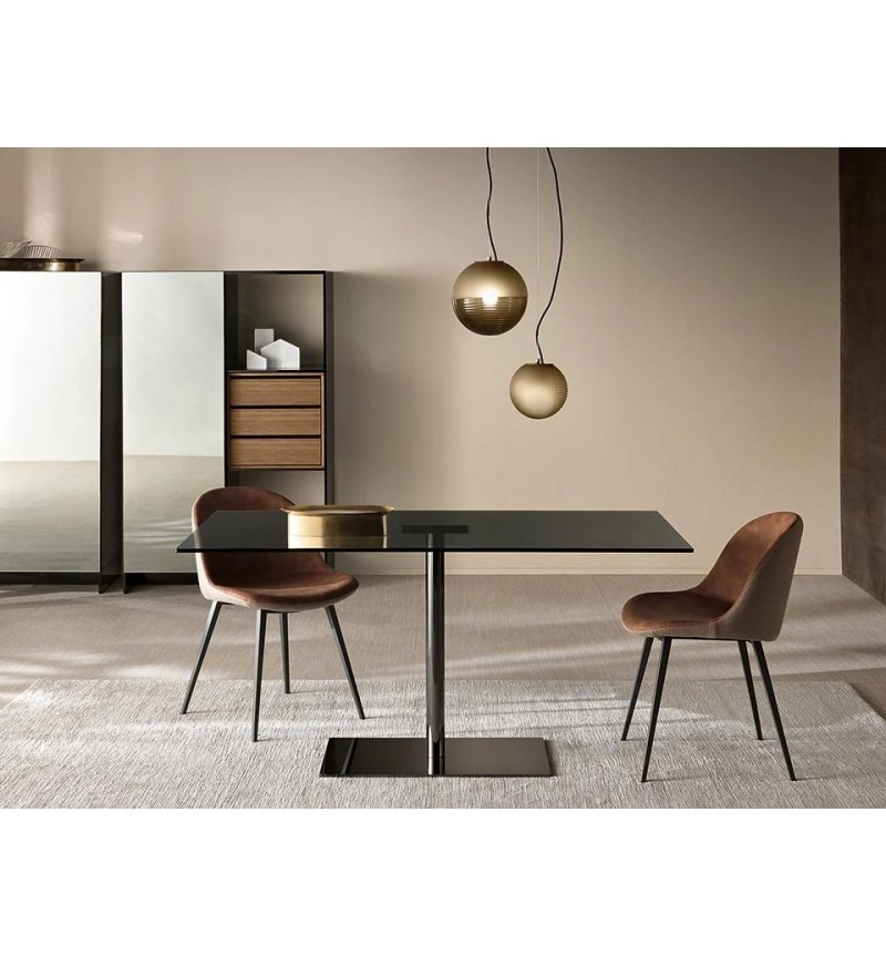 Mesa alta Farniente cuadrada y rectangular Tonelli | BHOME by Arredi Barbàra