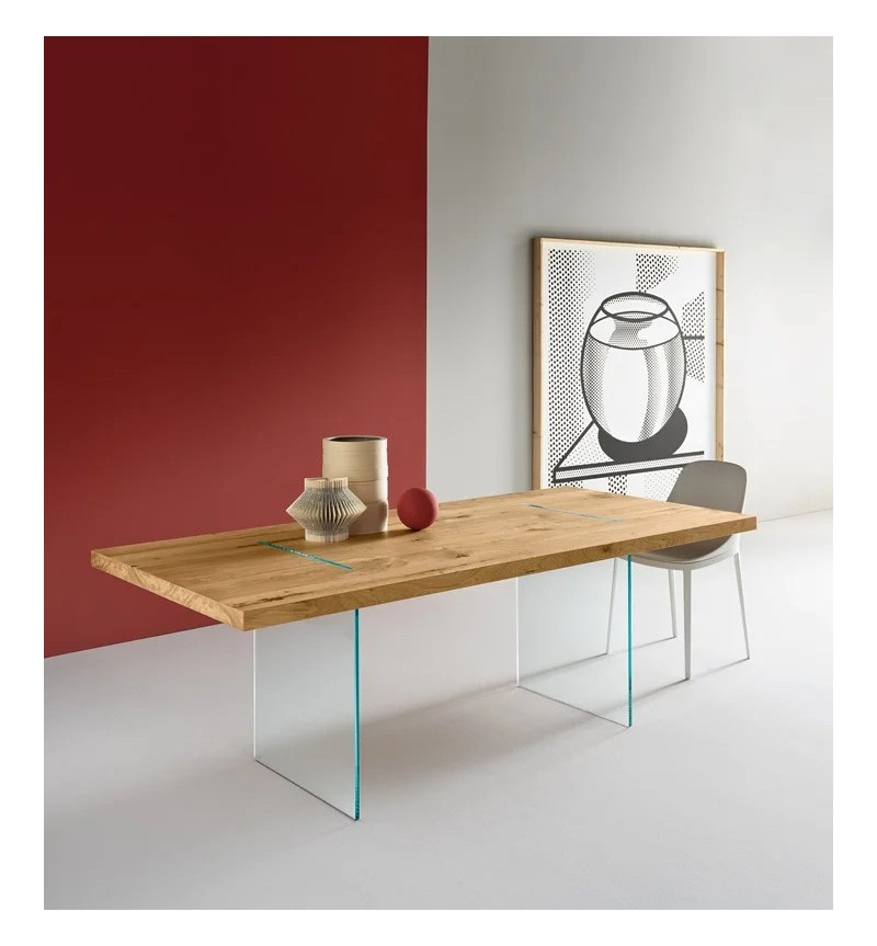 Tavolo alto Tavolante Aged Oak Tonelli di design | BHOME by Arredi Barbàra