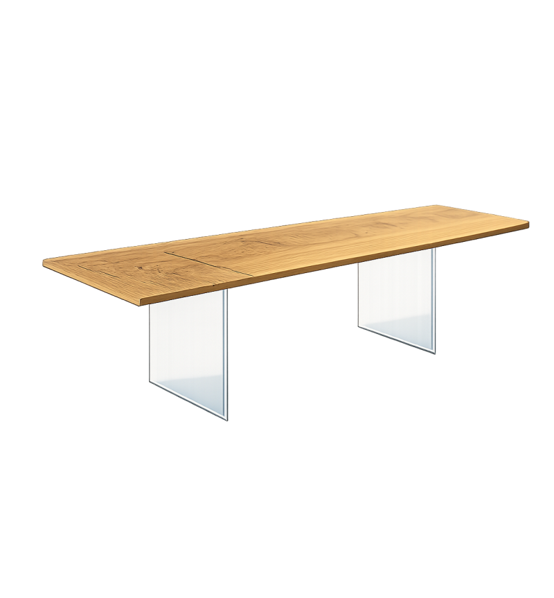 Tavolo alto Tavolante Aged Oak Tonelli di design | BHOME by Arredi Barbàra