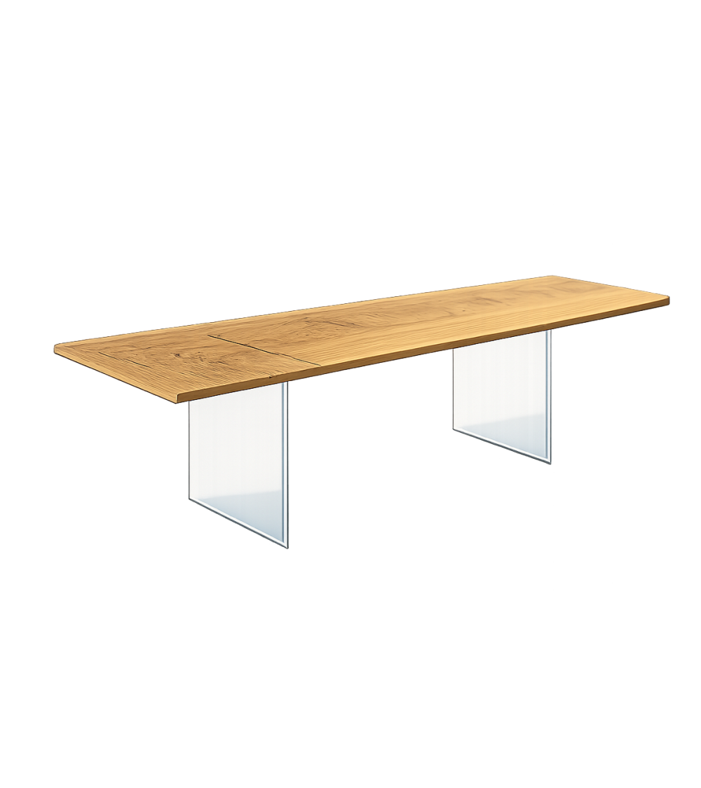 Mesa alta Tavolante Aged Oak Tonelli | BHOME by Arredi Barbàra