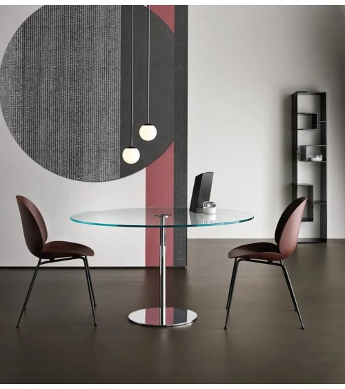 Mesa alta de diseño Farniente redonda Tonelli | BHOME by Arredi Barbàra