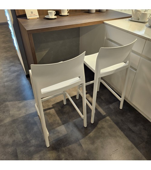 Sgabello Dakota VENETA CUCINE Bianco | Bhome by Arredi Barbàra