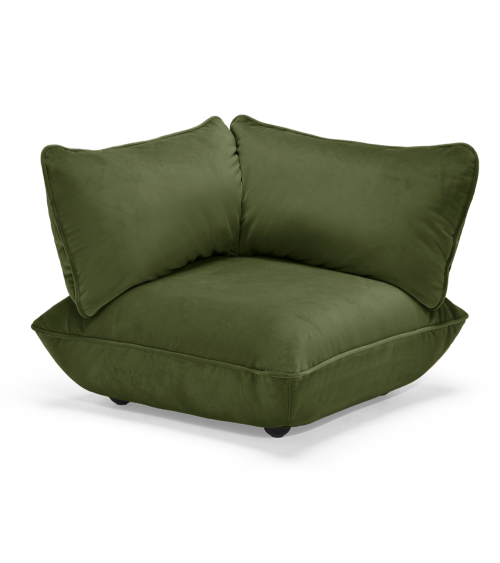 Seduta angolare modulare "Sumo Corner Seat Velvet" – FATBOY | BHOME by Arredi Barbàra