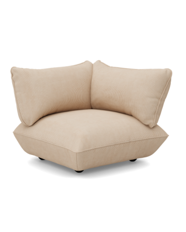 Seduta angolare modulare "Sumo Corner Seat Right Cord" – FATBOY | BHOME by Arredi Barbàra