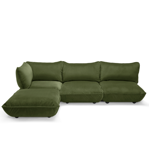 Divano modulare "Sumo Corner Sofa Velvet" – FATBOY | BHOME by Arredi Barbàra