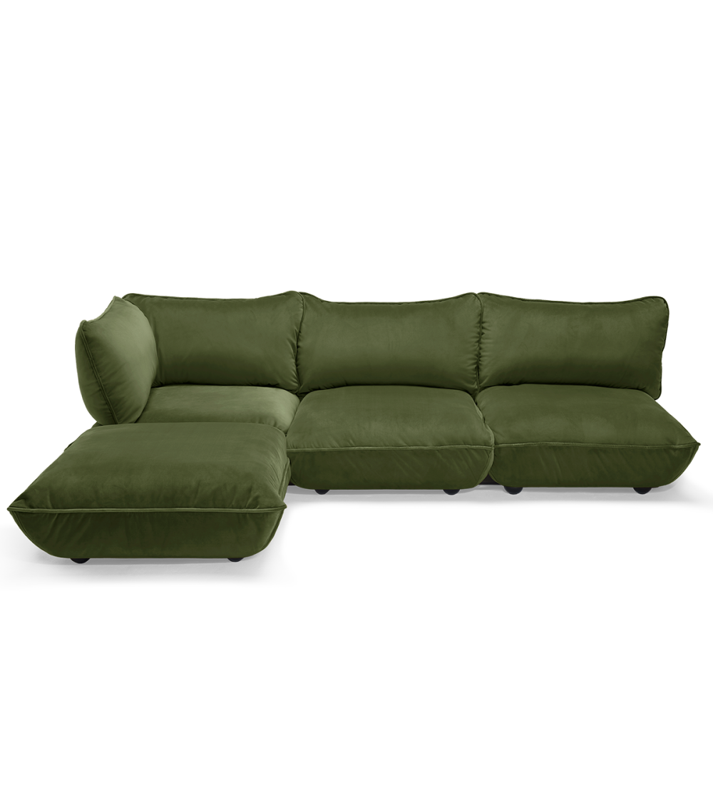 Divano modulare "Sumo Corner Sofa Velvet" – FATBOY | BHOME by Arredi Barbàra