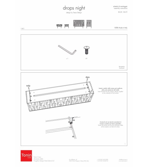 Drops Night TONIN CASA | Groupe nuit design | Bhome