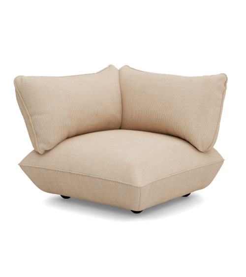 Seduta angolare modulare "Sumo Corner Seat Left Cord" – FATBOY | BHOME by Arredi Barbàra