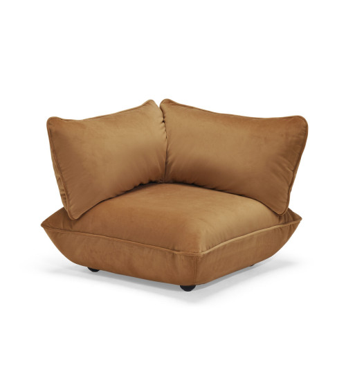 Seduta angolare modulare "Sumo Corner Seat Velvet" – FATBOY | BHOME by Arredi Barbàra