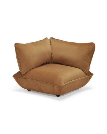 Seduta angolare modulare "Sumo Corner Seat Velvet" – FATBOY | BHOME by Arredi Barbàra