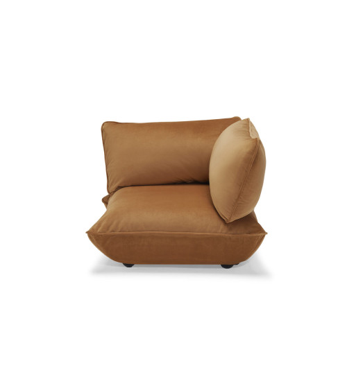 Seduta angolare modulare "Sumo Corner Seat Velvet" – FATBOY | BHOME by Arredi Barbàra