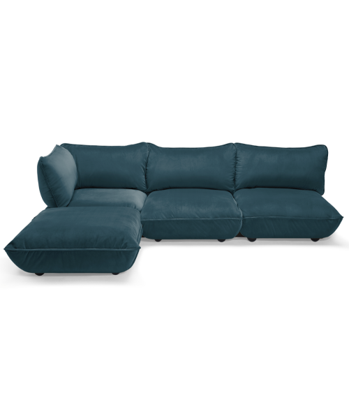 Divano modulare "Sumo Corner Sofa Velvet" – FATBOY | BHOME by Arredi Barbàra