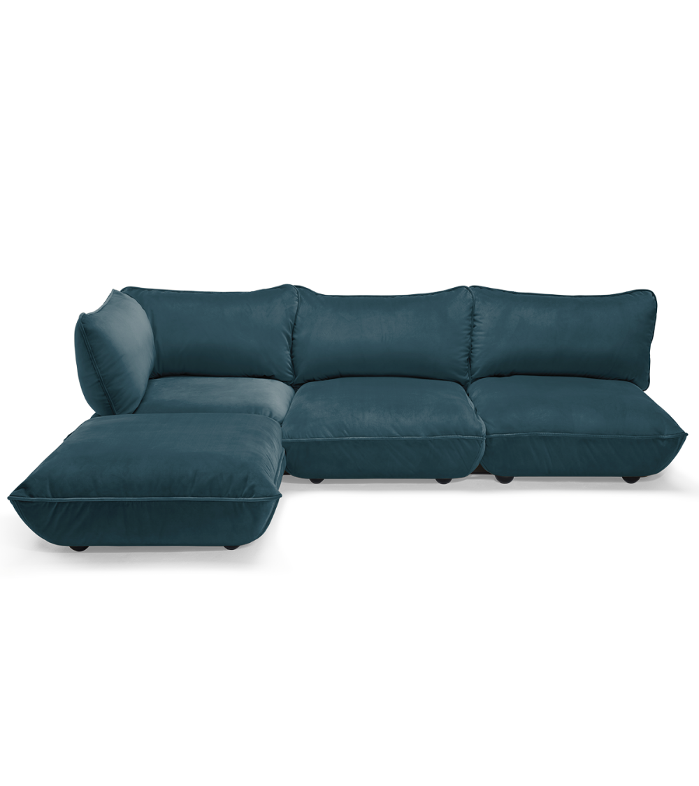 Divano modulare "Sumo Corner Sofa Velvet" – FATBOY | BHOME by Arredi Barbàra