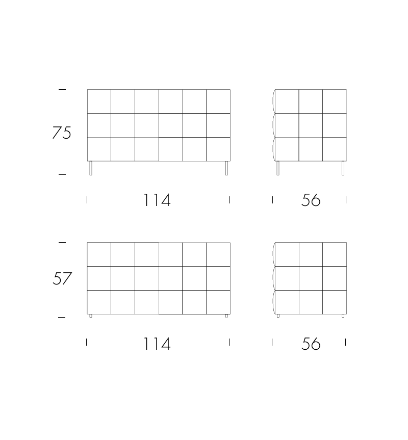 Venice Night TONIN CASA | Designer night set | Bhome