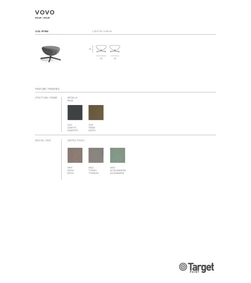 Pouf Vovo TONIN CASA | Design e comfort | Bhome