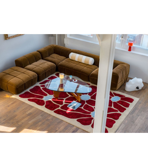 Tappeto di design "Carpet Petit Groovy Bloom" – FATBOY | BHOME by Arredi Barbàra