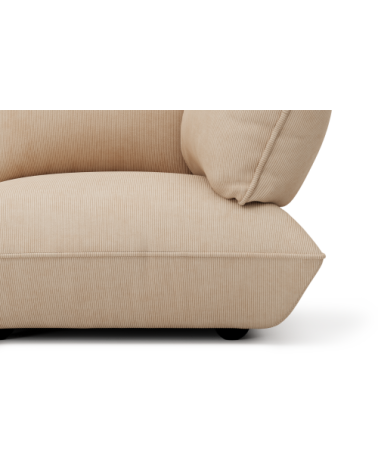 Seduta angolare modulare "Sumo Corner Seat Right Cord" – FATBOY | BHOME by Arredi Barbàra