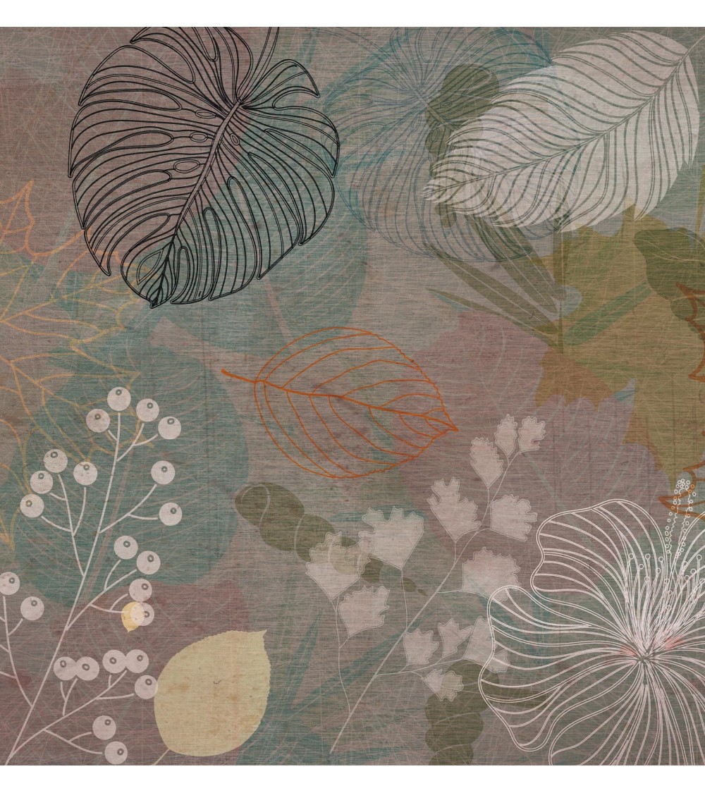 Meta Title: Carta da parati “Autumn Flowers” – TONIN CASA | BHOME by Arredi Barbàra