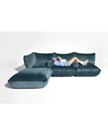 Seduta angolare modulare "Sumo Corner Seat Velvet" – FATBOY | BHOME by Arredi Barbàra